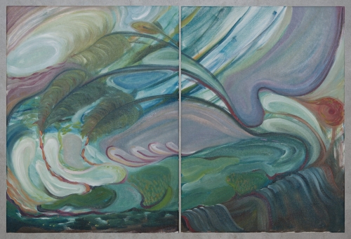Milena Ivanovic Wind - 100 x 70cm
