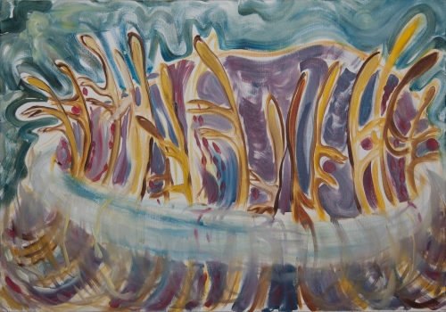 Milena Ivanovic Storm - 100 x 70cm