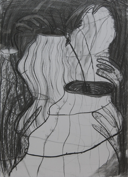 Milena Ivanovic Drawing Charcoal