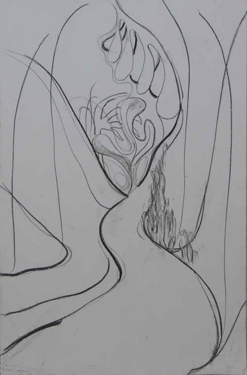 Milena Ivanovic Drawing Charcoal