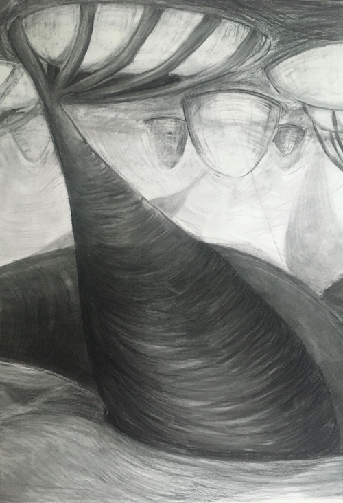 Milena Ivanovic Forest immune system Drawing