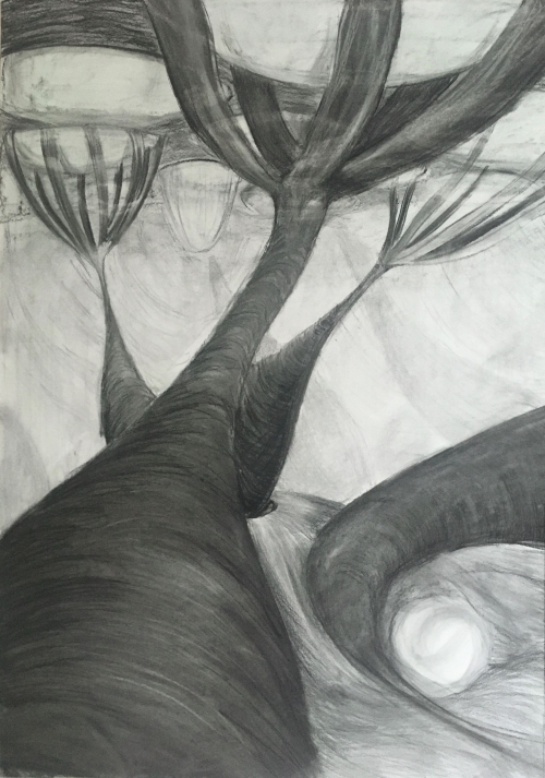 Milena Ivanovic Forest immune system Drawing